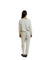 Perfect White Tee SAYLOR LOOP TERRY RAGLAN PULLOVER