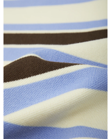 525 CROPPED STRIPE POLO