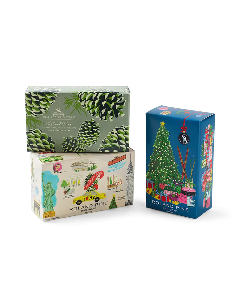 Soap & Paper Factory HOLIDAY IN NEW YORK PINE SOAP