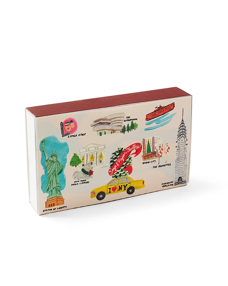 Soap & Paper Factory HOLIDAY IN NEW YORK MATCHES