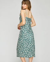 Gentle Fawn Serenity Midi Dress In Palm Ditsy