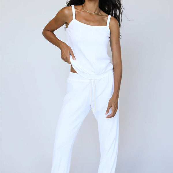 Perfect White Tee Marley Loop Terry Tank