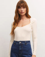 ZSupply Mara Knotted Top In Sandstone