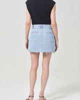 Agolde Becker Skirt In Rotate Denim