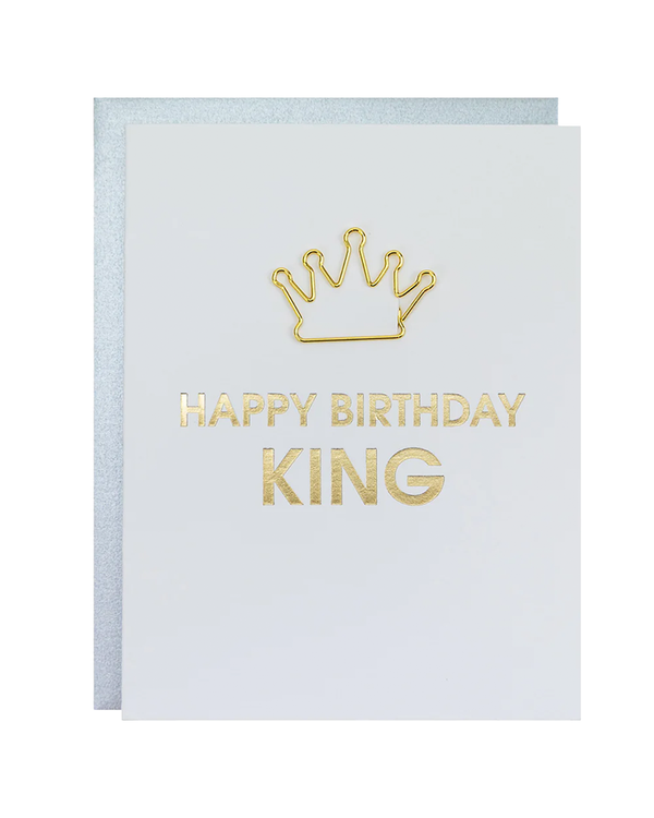 Chez Gagne HAPPY BIRTHDAY KING CARD