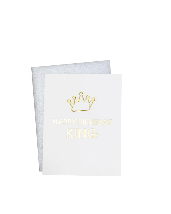 Chez Gagne HAPPY BIRTHDAY KING CARD