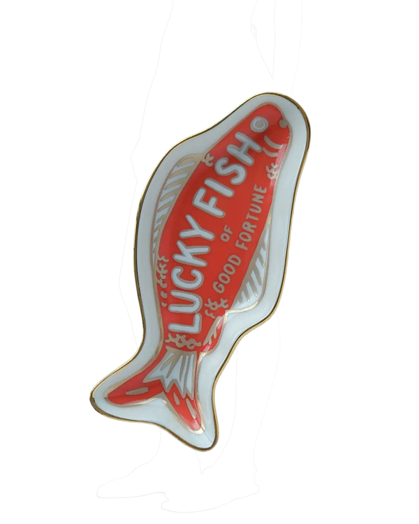 Idlewild Co. FORTUNE FISH TRINKET DISH
