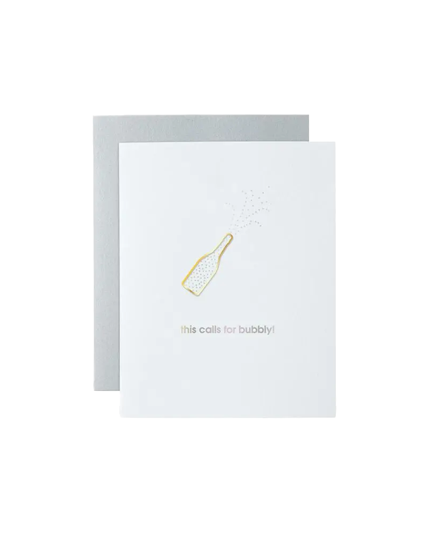 Chez Gagne THIS CALLS FOR BUBBLY CARD