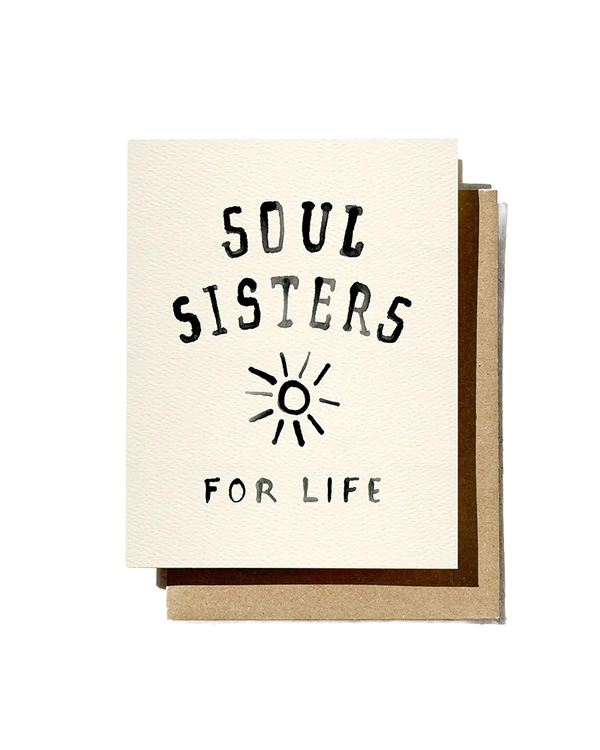 Daydream Prints SOUL SISTERS CARD