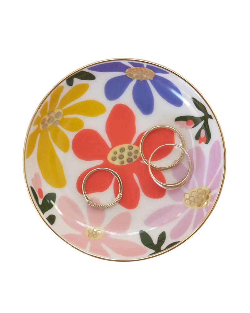 Idlewild Co. PRIMARY BLOOMS TRINKET DISH