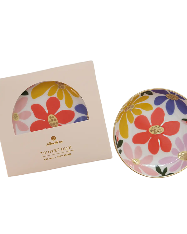 Idlewild Co. PRIMARY BLOOMS TRINKET DISH