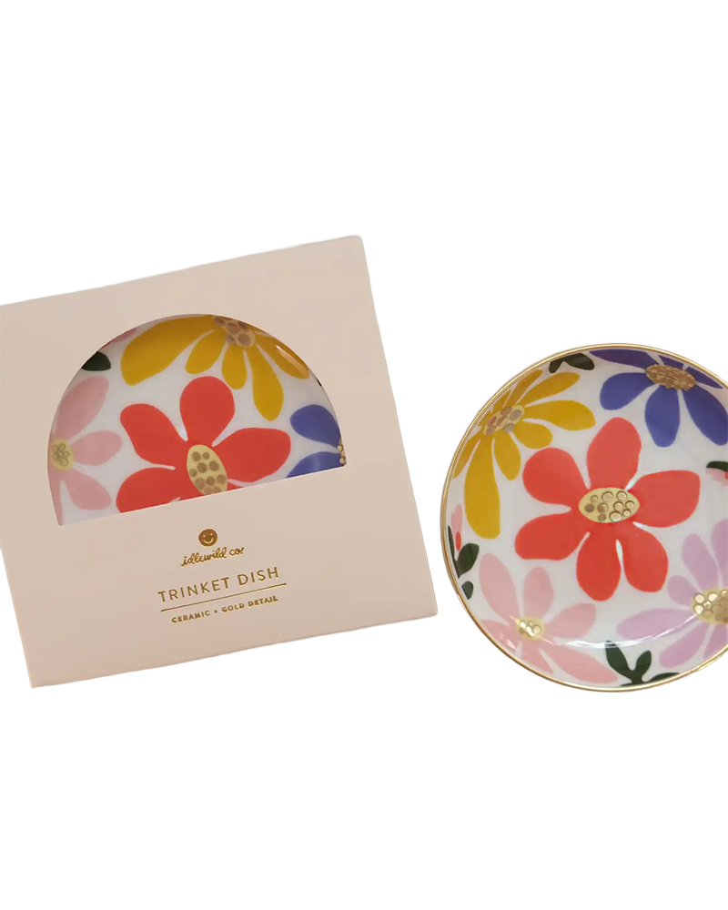 Idlewild Co. PRIMARY BLOOMS TRINKET DISH