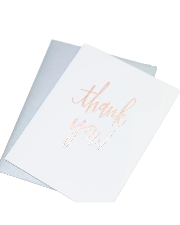 Chez Gagne THANK YOU ROSE GOLD CARD