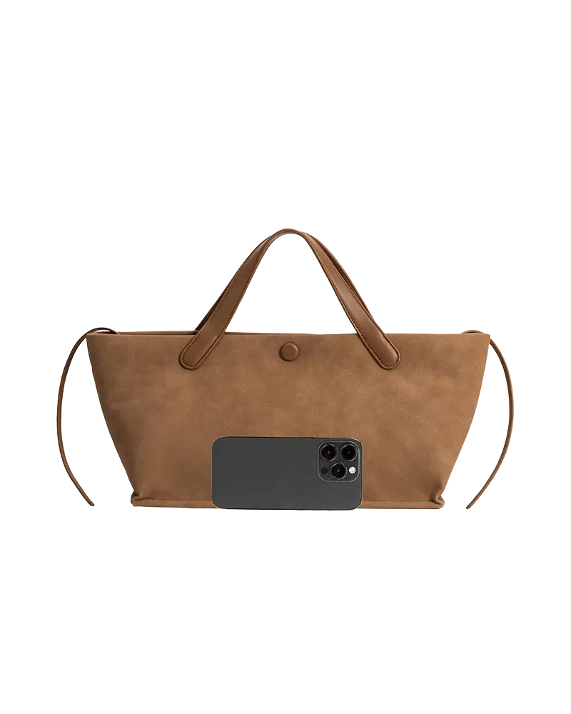 Melie Bianco JILL SUEDE VEGAN TOTE BAG