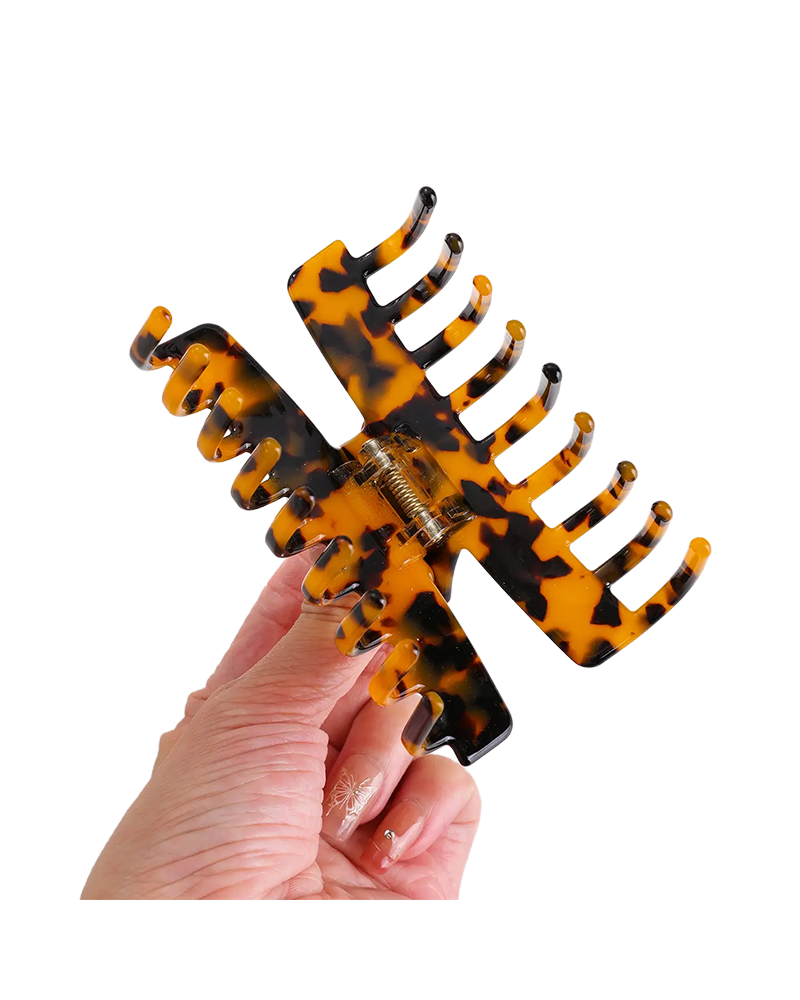 Adorro Chloe Lg Rectangular Barrel Eco-Friendy Claw Clip