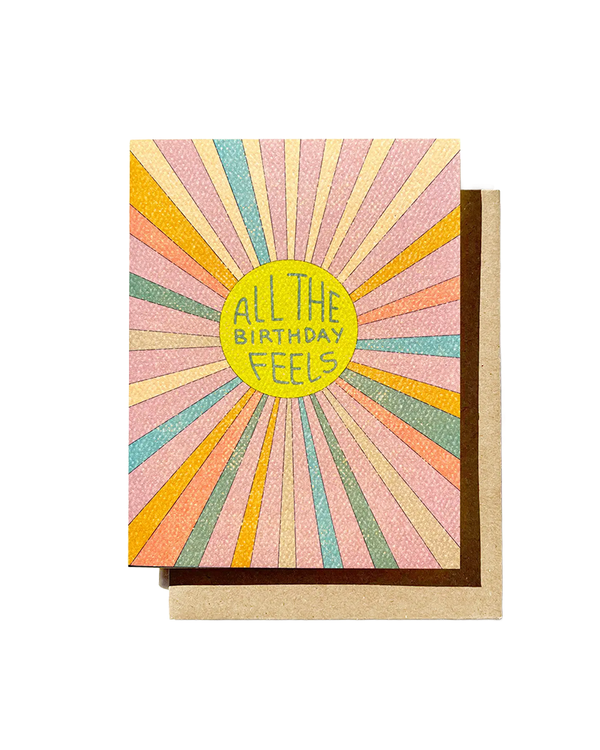 Daydream Prints BIRTHDAY FEELS CARD