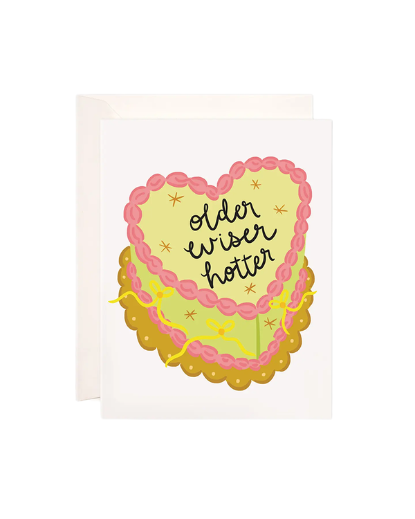Bloomwolf Studio OLDER WISER HOTTER CARD