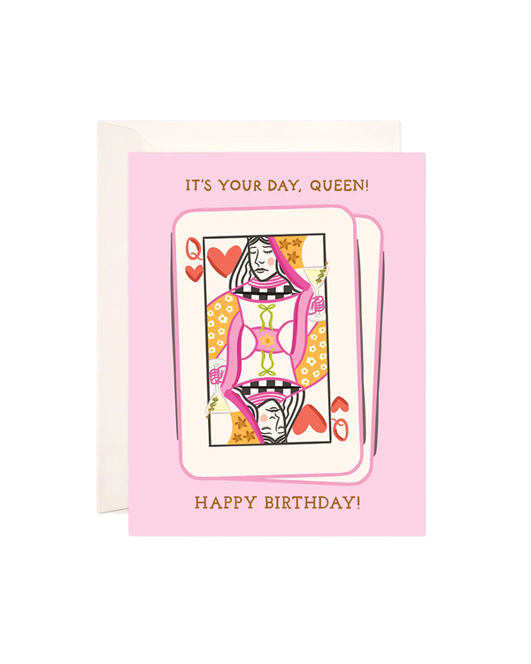 Bloomwolf Studio YOUR DAY QUEEN BIRTHDAY CARD