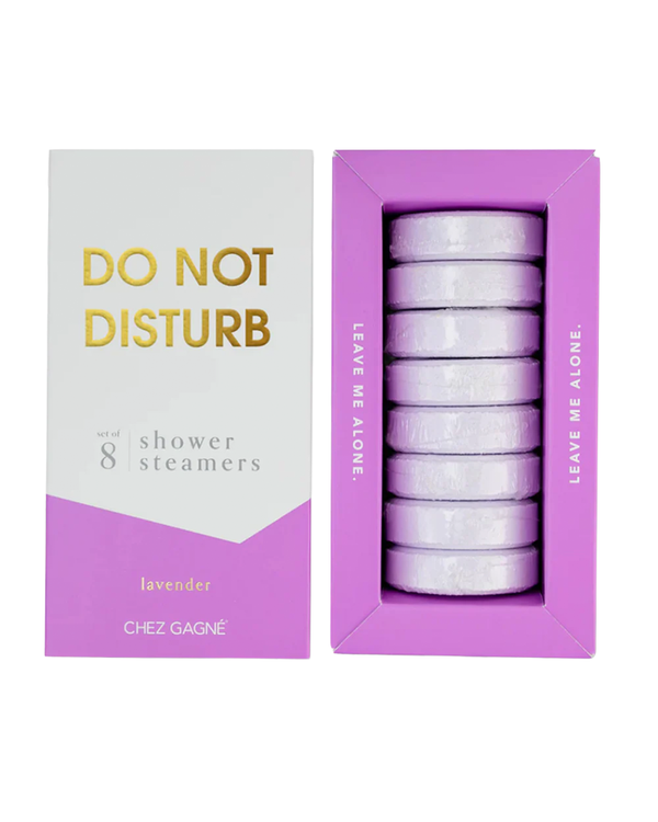 Chez Gagne DO NOT DISTURB Shower Steamer LAVENDER