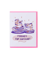 And Here We Are THANKS FOR HOSTING CARD
