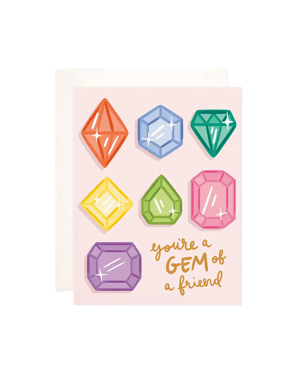 Bloomwolf Studio GEM OF A FRIEND CARD