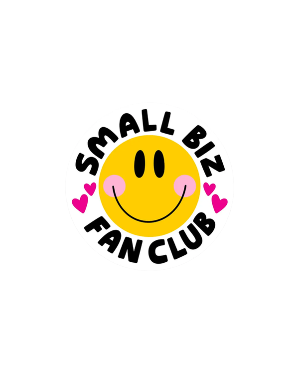 K+S Design Co. SMALL BIZ FAN CLUB STICKER