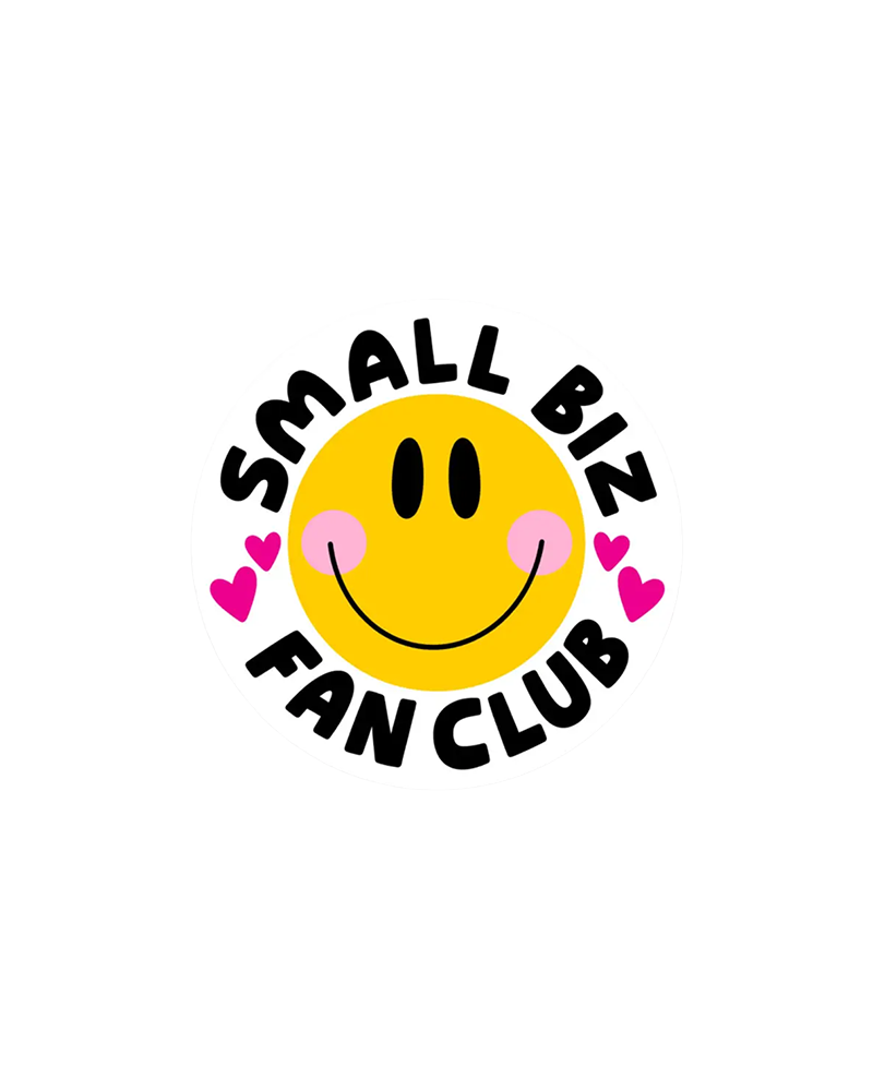 K+S Design Co. SMALL BIZ FAN CLUB STICKER
