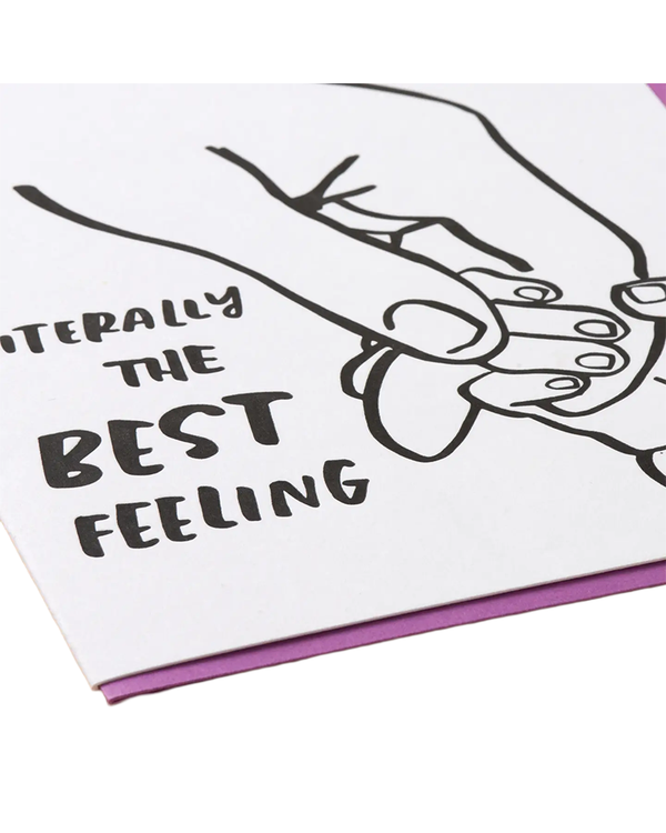 And Here We Are TINY HAND CARD