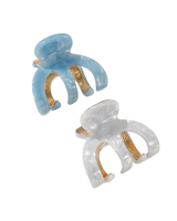 Adorro JADE COASTAL SMALL OCTOPUS METAL CLAW CLIP