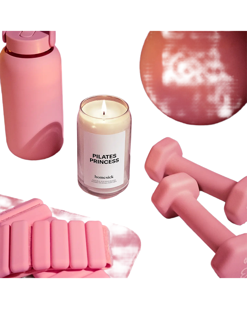 Homesick PILATES PRINCESS CANDLE