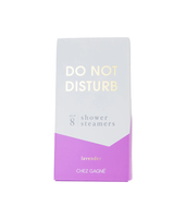Chez Gagne DO NOT DISTURB Shower Steamer LAVENDER