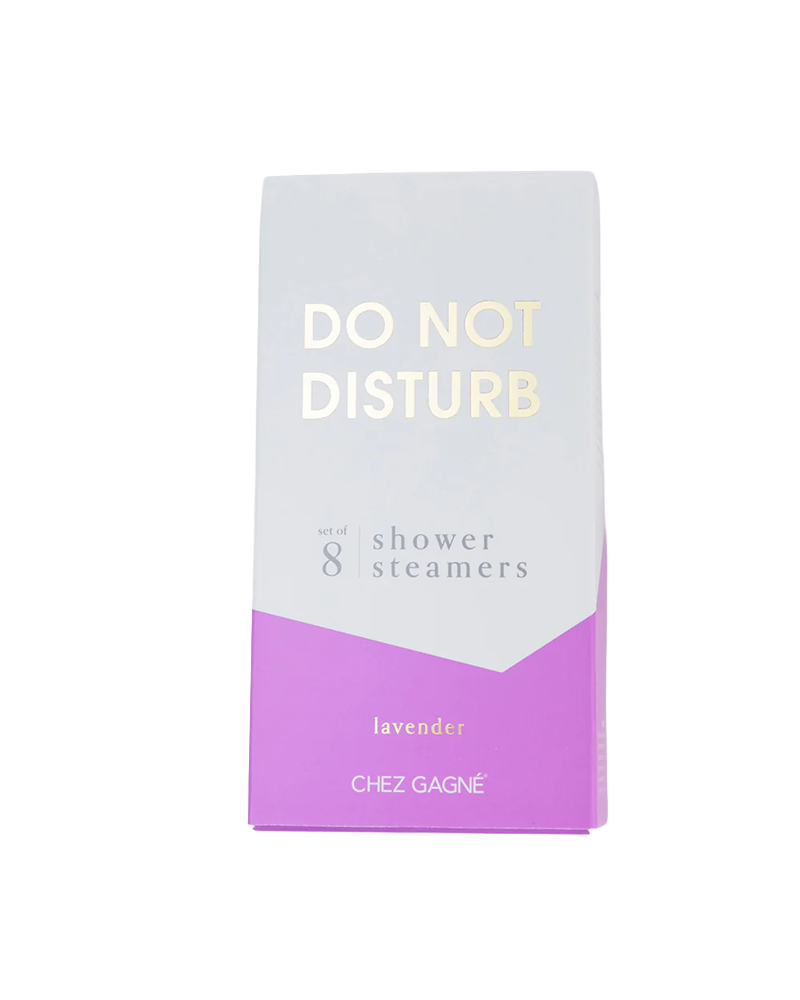 Chez Gagne DO NOT DISTURB Shower Steamer LAVENDER
