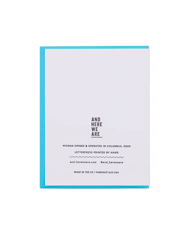And Here We Are APPLEY EVER AFTER CARD