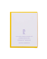 And Here We Are ID I DO IT AGAIN CARD