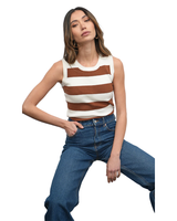 Greylin NADINE STRIPE SWEATER TANK