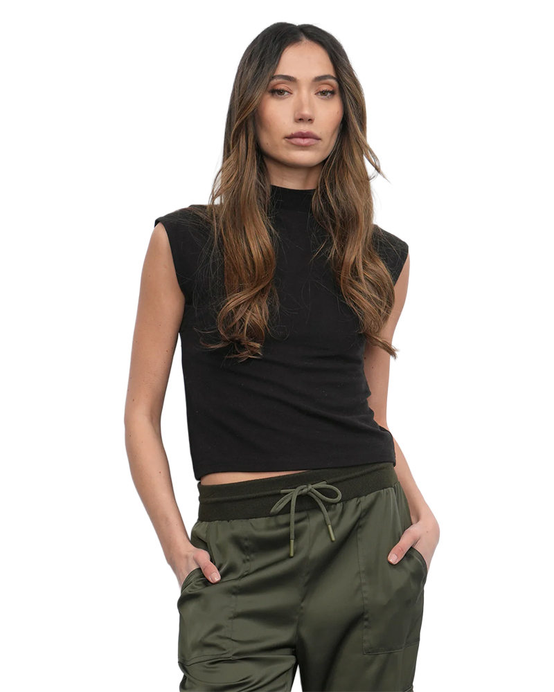 Greylin PALOMA FUNNEL NECK KNIT TOP