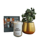 Homesick JUST MARRIED CANDLE