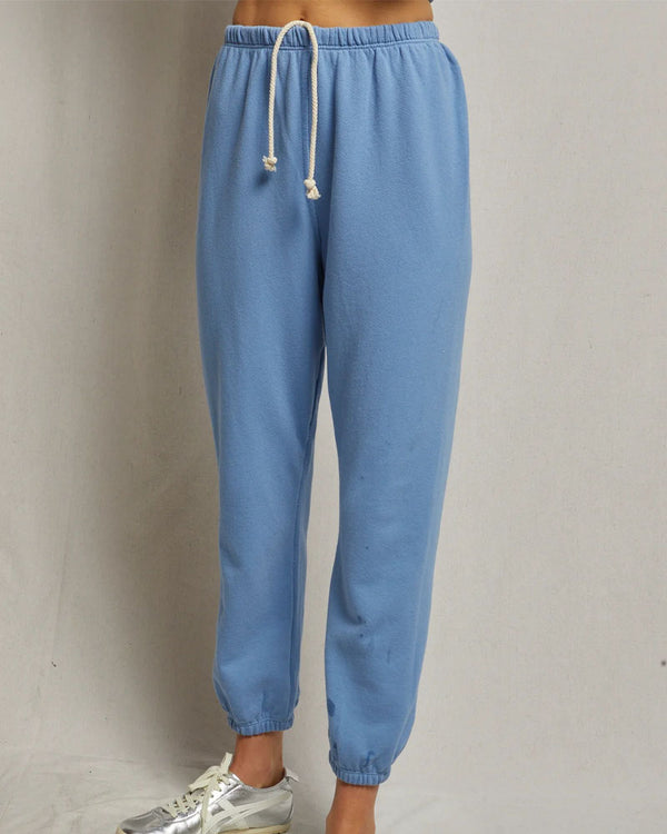 Perfectwhitetee Johnny French Terry Easy Sweatpant In Carolina Blue