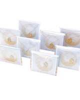 The Lucky Collective SQUARED INITIAL NECKLACE B