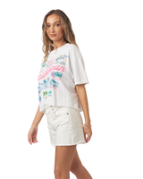 Project Social T CARIBBEAN CROPPED TEE