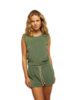 PerfectWhiteTee ELLIE LOOP TERRY BANDED TANK