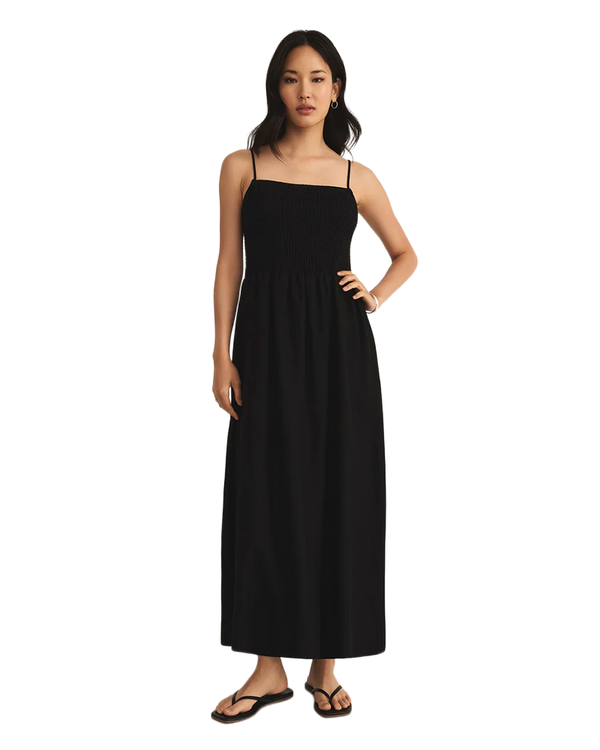 Z Supply BAYSIDE LINEN MAXI DRESS