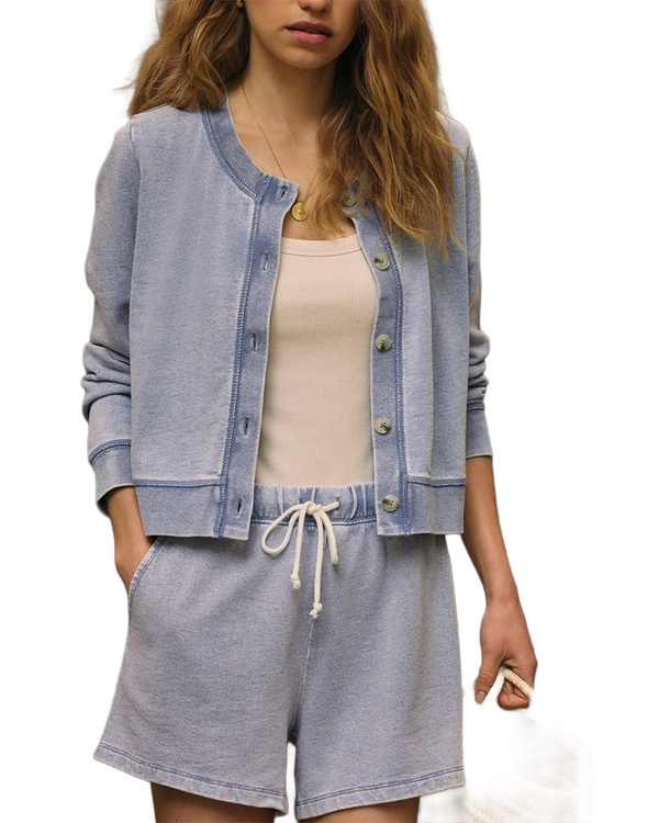 Z Supply HUNTER KNIT DENIM SHORT