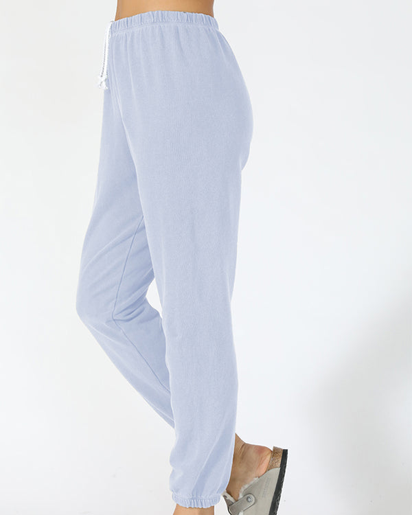 Perfectwhitetee Johnny French Terry Sweatpants in Periwinkle