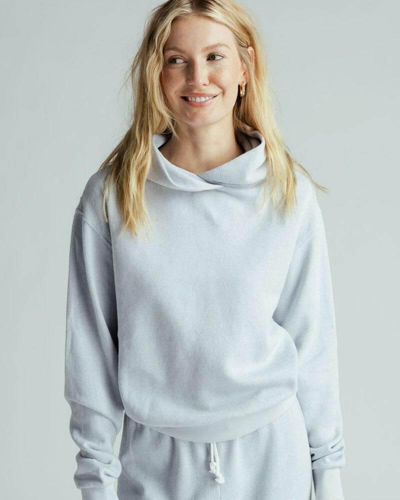 Cotton Pullover Hoodie | Perfect White Tee - HEART | Shop Fado