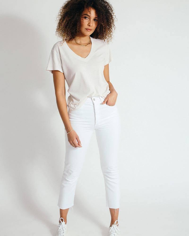 Vintage T-Shirts Women's | Perfect White Tee - Tyler | Shop Fado