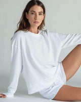 Drop Shoulder Sweatshirt | Perfect White Tee - TYLER | Shop Fado